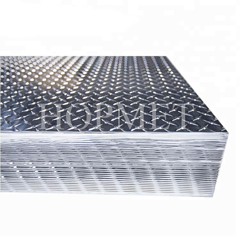 Лист алюминиевый 4х1500х3000 EU, рифление квинтет, марка АМГ2Н2 Р в Кемерово цена